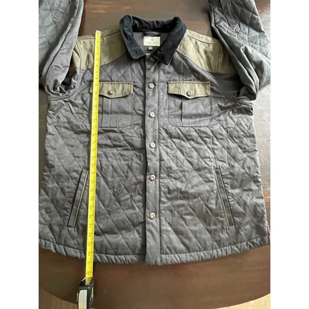 Legendary Whitetails Tough As Buck Field Jacket Plaid Lined Chore Work Coat - Picture 4 of 8